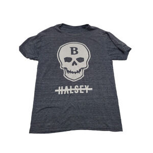 Halsey BADLANDS B SKULL Logo T-Shirt Women's Small Authentic & Licensed